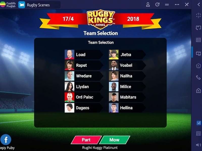 Kochi Rugby Kings Platinum Gameplay Screenshot